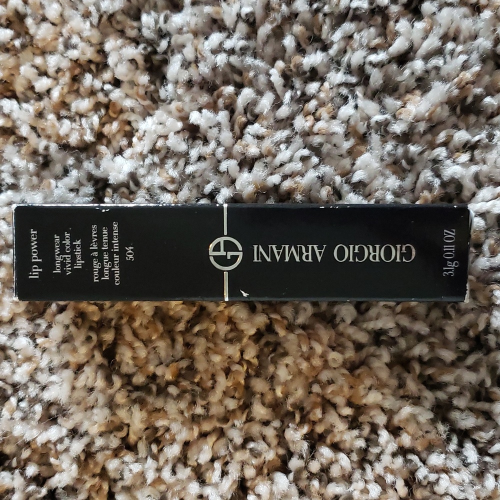 Giorgio Armani lip power longwear vivid lipstick